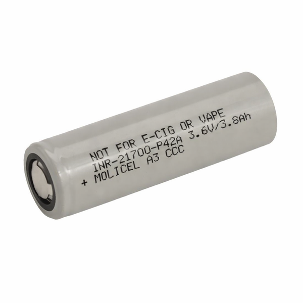 Літій-іонні Molicel INR21700-P42A 45A 4050mAh - Градація B INR21700-P42A 45A фото