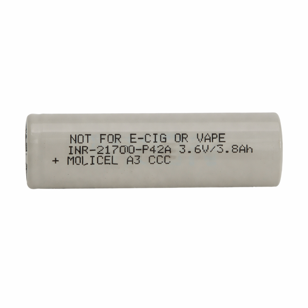 Літій-іонні Molicel INR21700-P42A 45A 4050mAh - Градація B INR21700-P42A 45A фото