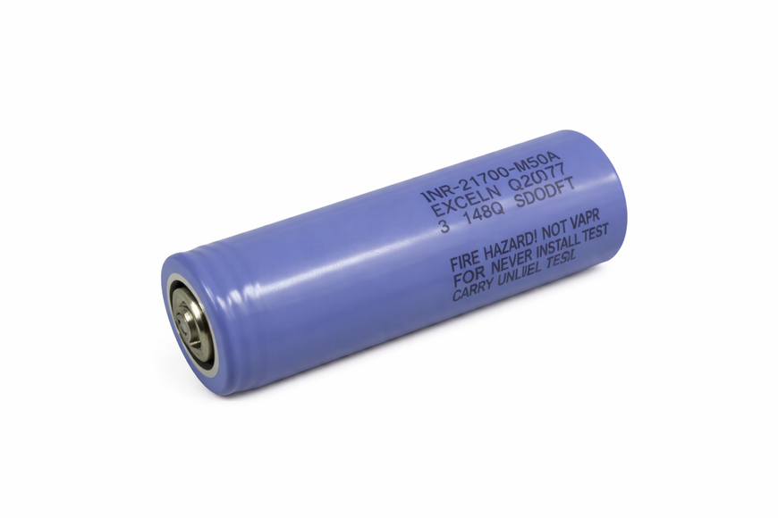 Lithium-ion Samsung INR21700-40T (40T5) 4000mAh &ndash; 35A with a push-button top