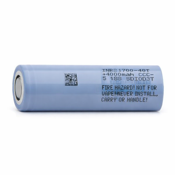 Lithium-ion Samsung INR21700-40T (40T5) 4000mAh - 35A