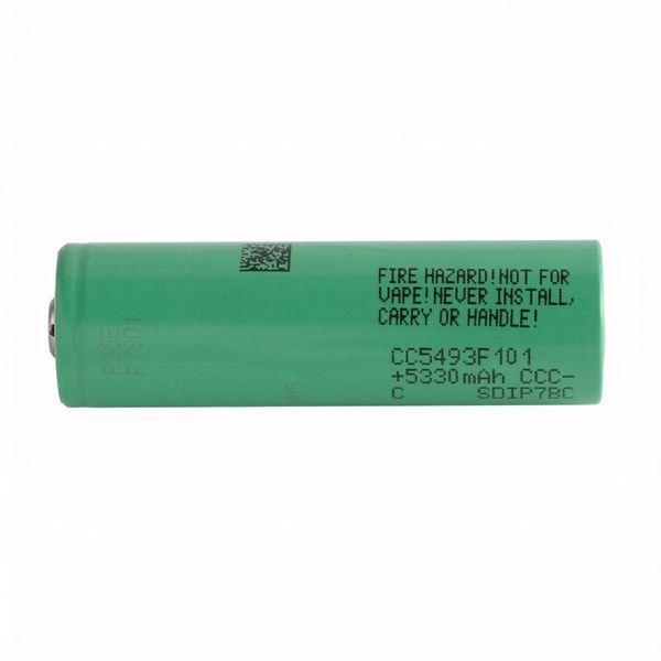 Lithium-ion Samsung INR21700-58E (CC5493F101) 5330mAh &ndash; 10.7A &ndash; Refurbished