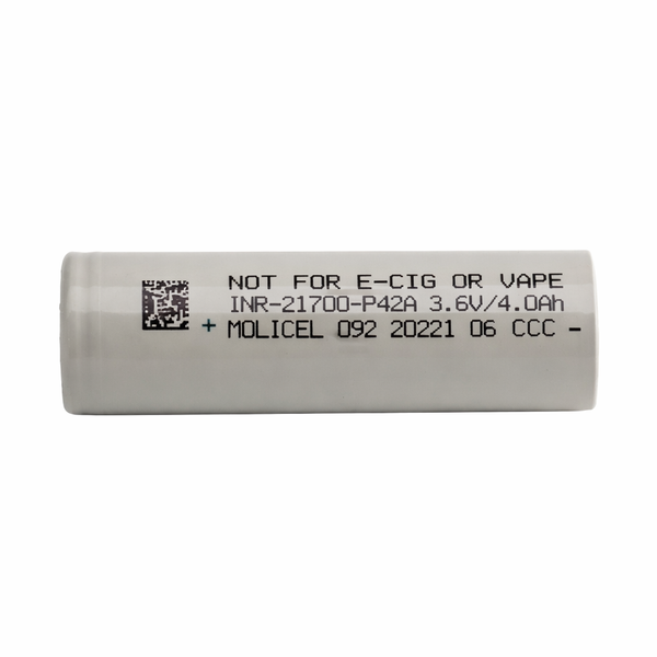 Літій-іонні Molicel INR21700-P42A 4200mAh - 45A - Malaysia INR21700-P42A 4200mAh - 45A  фото